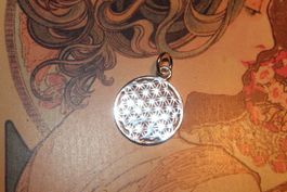 Anhänger Blume des Lebens Silber 925