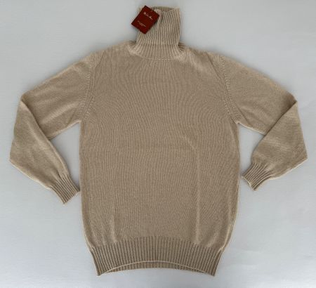 Loro Piana Baby Cashmere Dolcevita Pullover Light in Beige