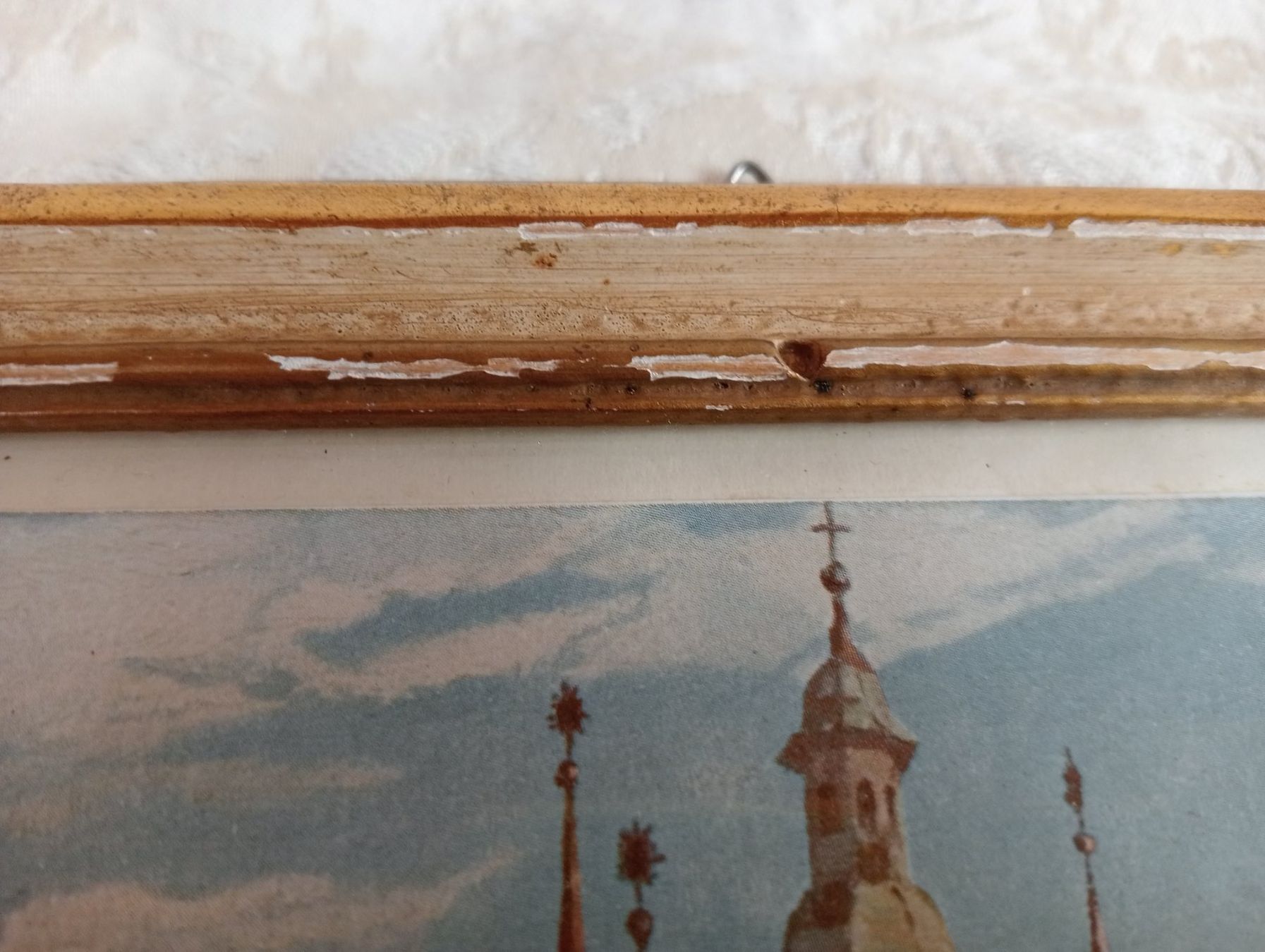 Foto & Immagini: Bild Wallfahrtskirche Herrgottswald J.Danner Holzrahmen 1947 – Usato da Oberdorf BL venduto da Barocki888 8