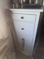 Schubladenschrank/Kommode in weiss