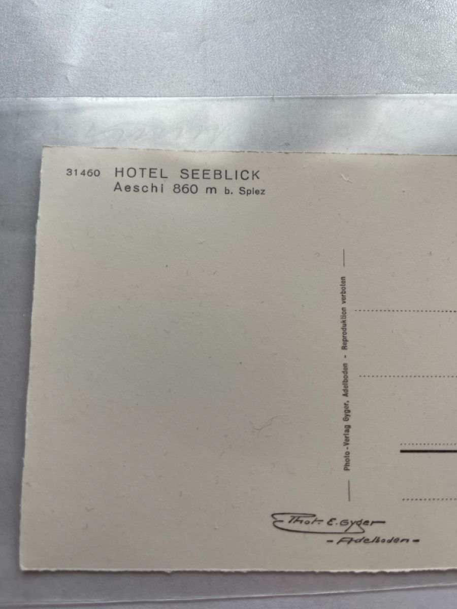 Cartoline postali: aeschi – Nuovo e nell'imballaggio originale da scharnachtal venduto da Riso500 1
