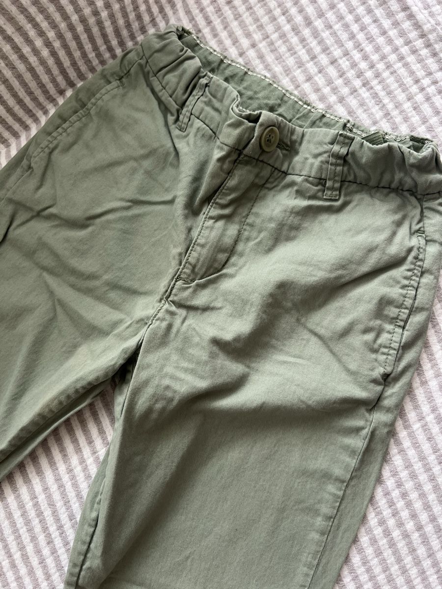 H&M Pantaloni: H&M HOSE GRÜN GR 128 – Usato da Basel venduto da theo-g77 1