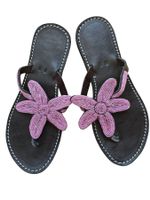 Handgemachte Leder-Sandalen - Rosa 39 🔥 50% SALE