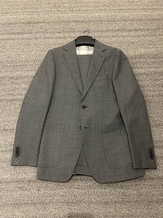 Suitsupply Gray Havana Suit - Size 48R
