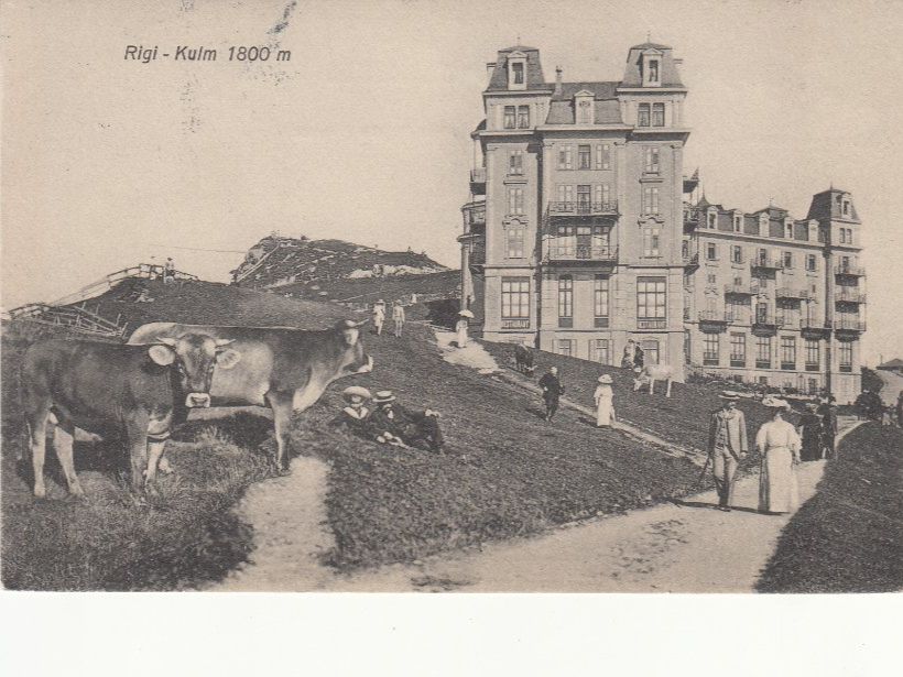 Cartoline postali: Rigi Kulm 1914 – Usato da Bürglen TG venduto da StampGraf