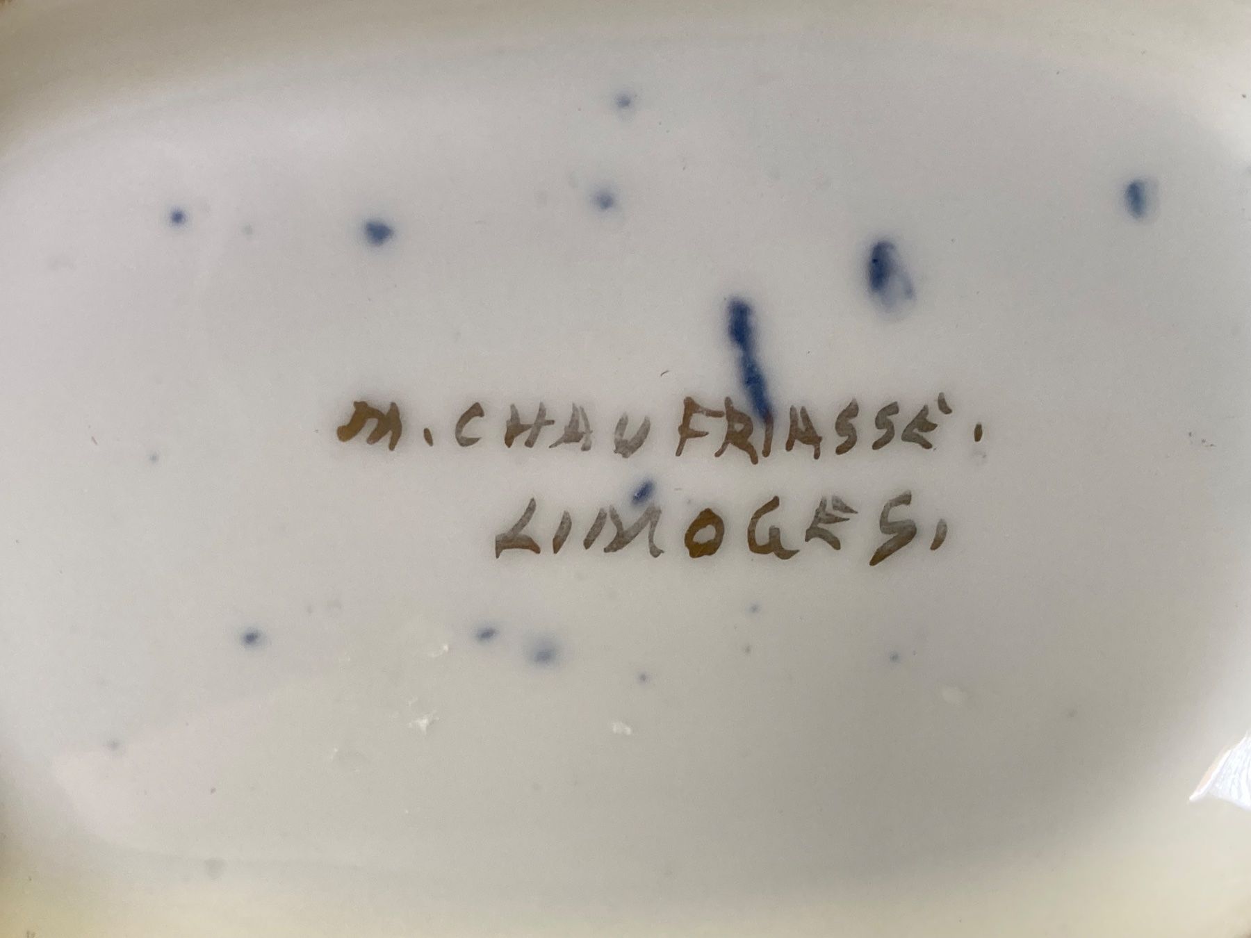 Vasen & Gefässe: LIMOGES Vase Marcel Chaufriasse signiert – Gebraucht aus Bern von Jwpm66 4
