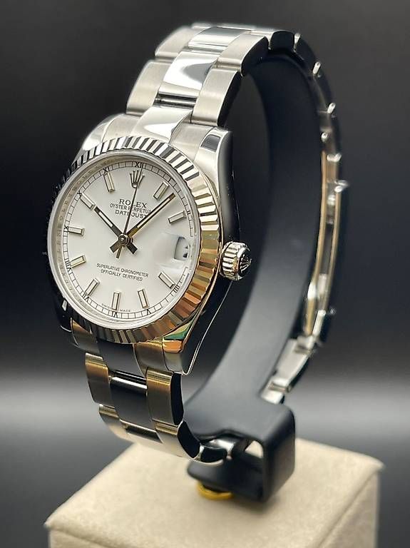 Rolex Orologi: Rolex Datejust 31 Ref. 178274 Oyster White Dial Full Set – Usato da Lugano venduto da luganotopwatches 2