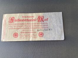 Reichsbanknote 100.000 Mark Berlin, 25. Juli 1923. Top!