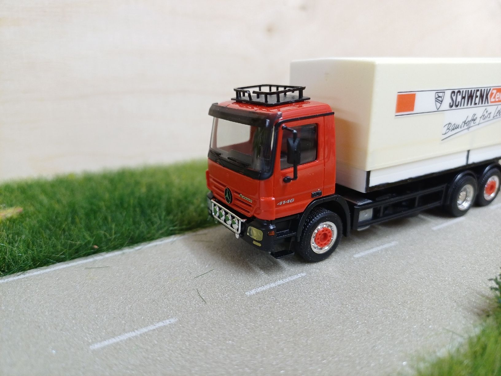 Herpa Modellini d'auto: Actros planen lkw – Usato da Seon venduto da man78 1