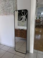 LIND BYN Spiegel schwarz 40x130 cm 