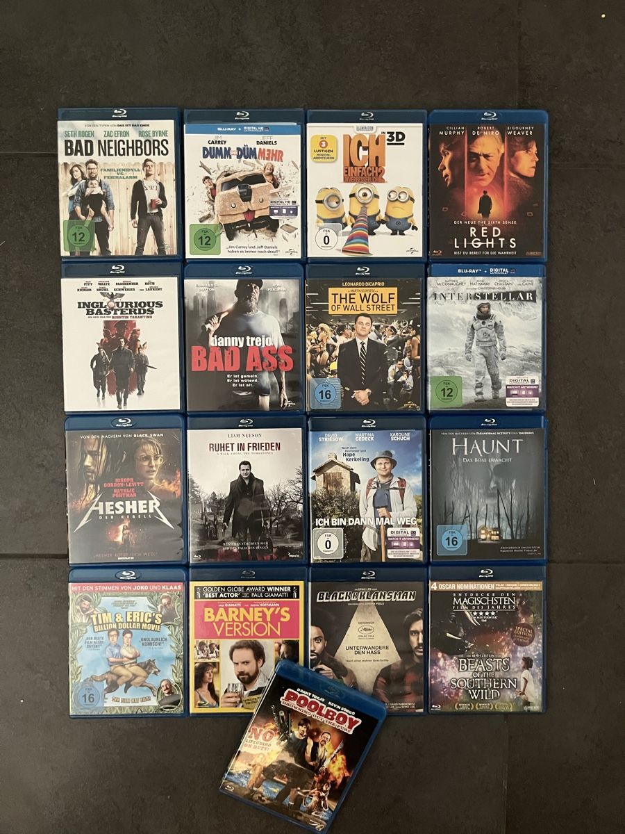 Tutti i DVDs: Blu-Ray-Sammlung in Top-Zustand! – Usato da Inkwil venduto da RetrOhyeah_Schweiz