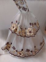 BARBIE ABEND KLEID;BEIGE FARBE