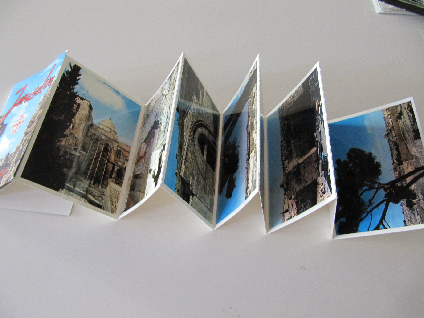 Libri: Alte Studienfaltkarten Jerusalem (Leporellos)  #PK 8 – Usato da Basel venduto da Kuba2 4