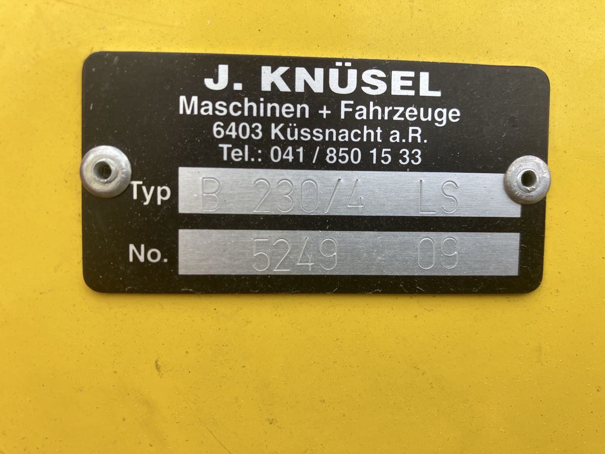 Raccolta foraggio grezzo: Bandheuer Knüsel 230/4 – Usato da Hemberg venduto da Plemp 5