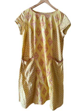Kleid Sommerkleid gelb Grösse L guter Zustand