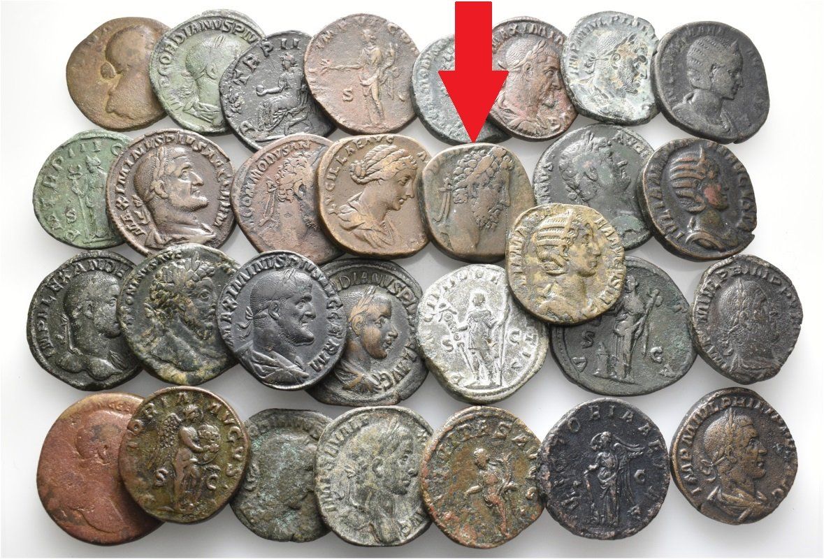 Tutti le monete: COMMODUS sesterz – Usato da La Sarraz venduto da classicworldcoins 2