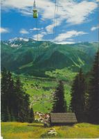 Klosters-Madrisa Bergbahn m. Blick a. Klosters u. Gatschiefe