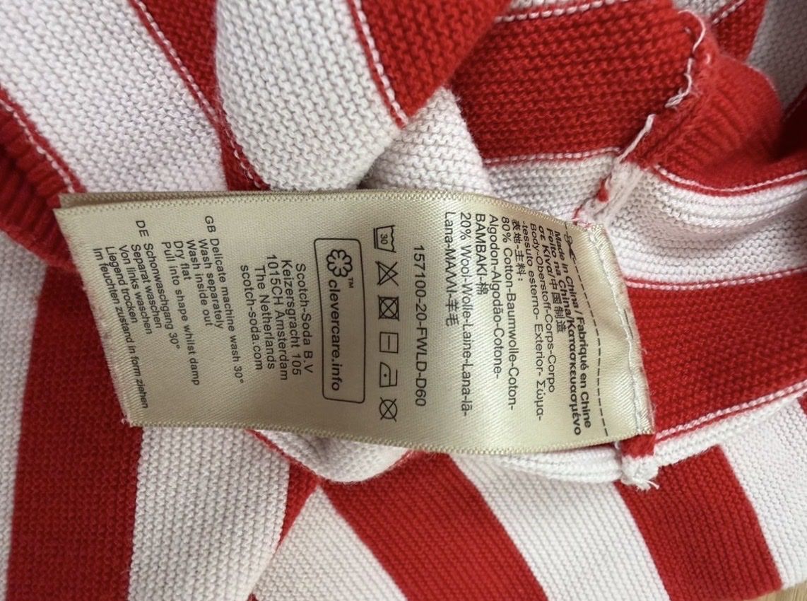 Pullover & Sweatshirts: Scotch & Soda Pullover gestreift rot weiss – Neu (gemäss Beschreibung) aus Bern von WiederWert 2