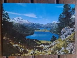 Ansichtskarte Engadin mit Piz La Marga
