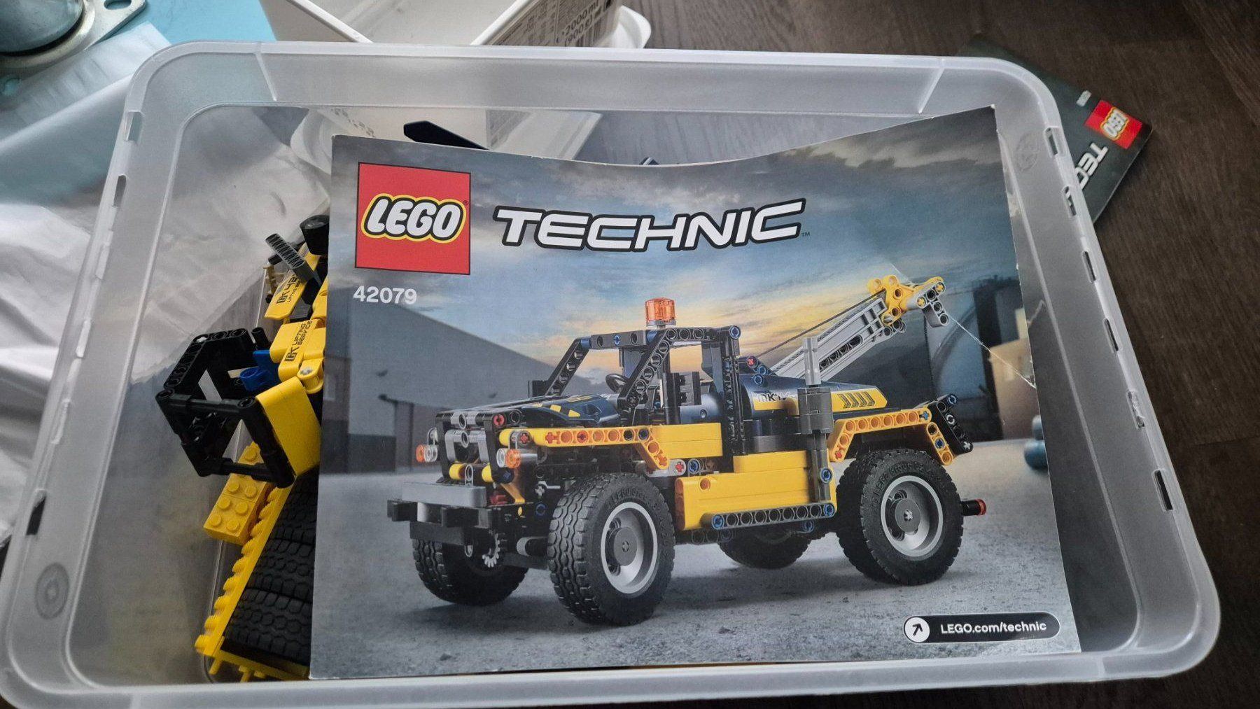 Technics Kit di costruzioni: Mobilkran und Schwerlastschlepper im Duo – Nuovo e nell'imballaggio originale da Müswangen venduto da Hondrichstrasse 1