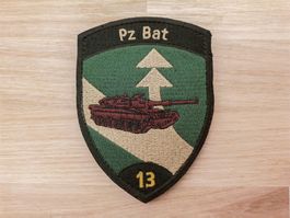 Badge Pz Bat 13 schwarz Panzerbataillon
