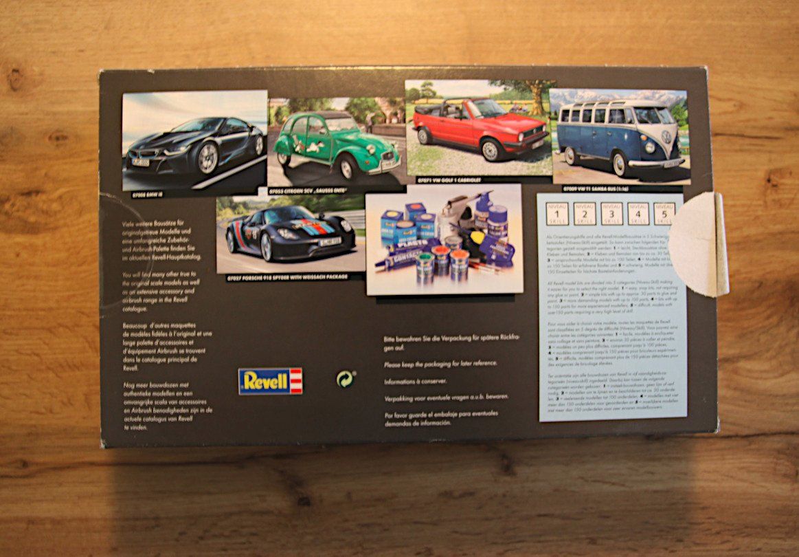 Revell Modellautos: Revell VW Sambabus 1:24 Bausatz – Neu (gemäss Beschreibung) aus Riehen von Revodidi 1