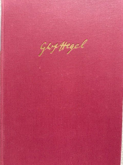 Libri: Hegel - Gesammelte Werke 9 – Usato da Zürich venduto da bri_pt8h