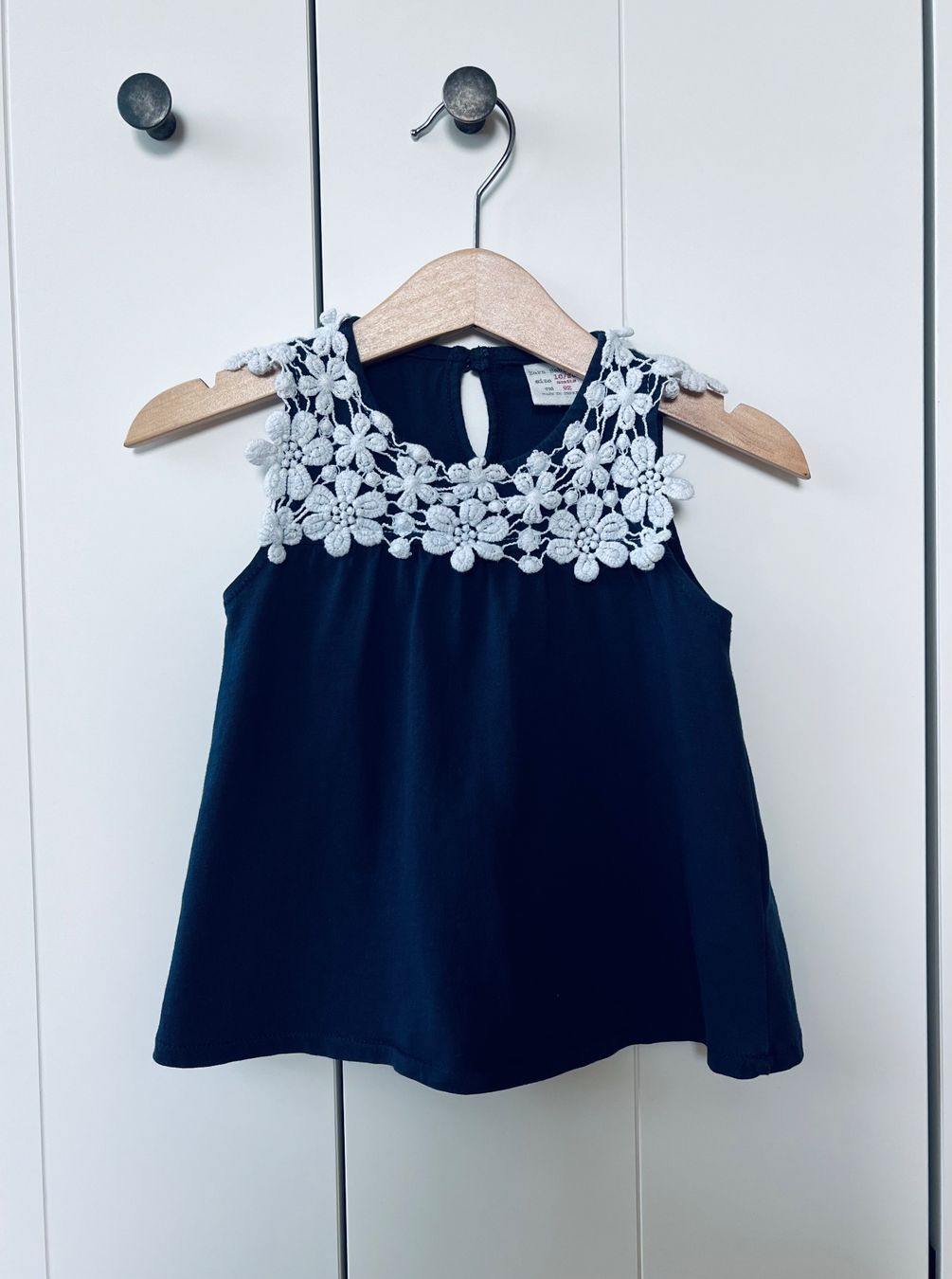 Zara Camicette, T-shirt & Top: Zara, 92, Top, blau, spitze – Usato da Burgdorf venduto da rulan 1