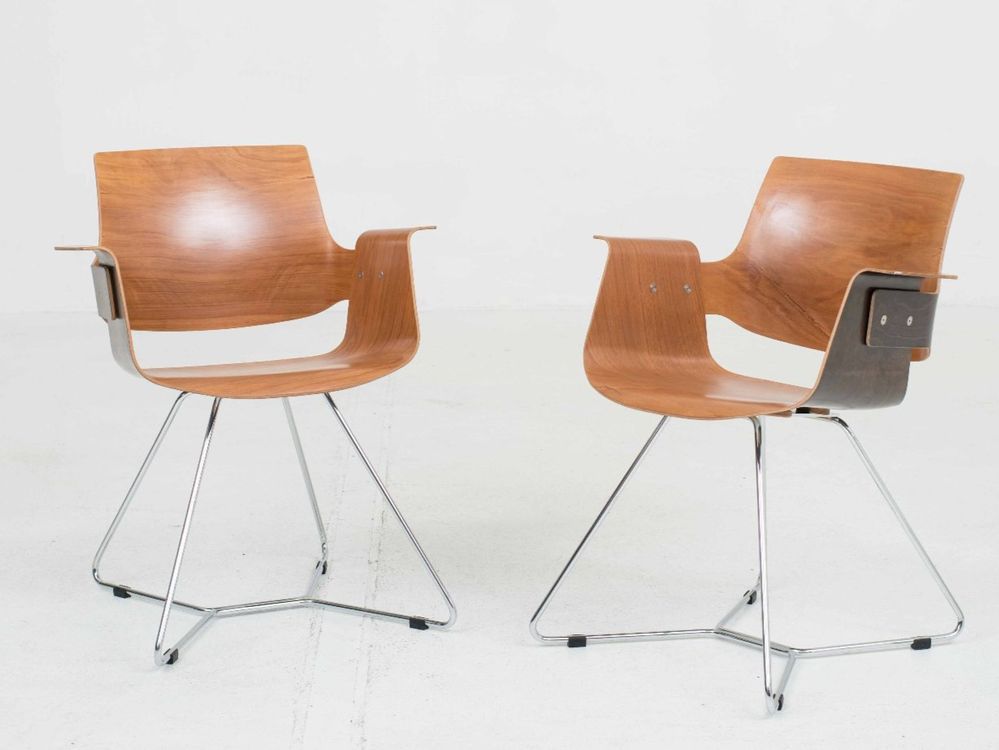 Embru Atelier Stuhl von Christophe Marchand in Braun (Gebraucht) in ...