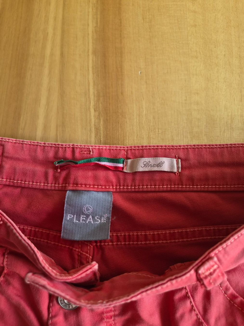 Please Jeans Jeans: Damen Please Jeans light rot Grösse S – Usato da Ibach venduto da urs_sl5h 4