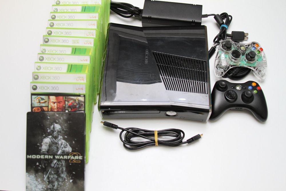 Xbox 360 Slim 250gb Mit Vielen Spielen Kaufen Auf Ricardo 0875