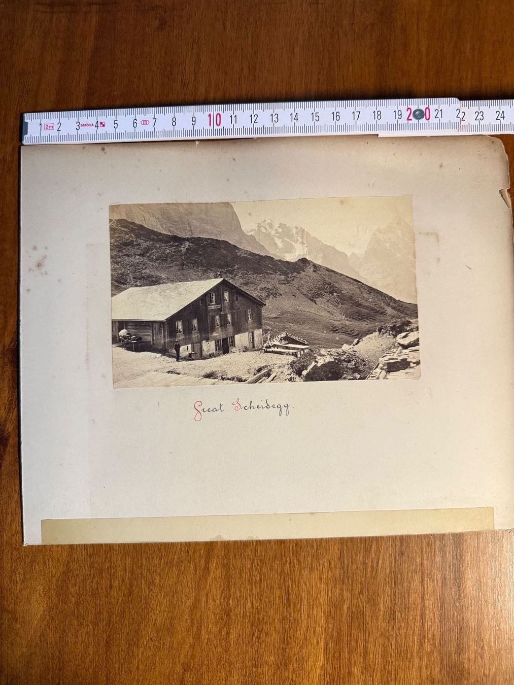 Cartes postales: Grindelwald BE Hotel Grand Eiger und Hotel Scheidegg – D'occasion à Biasca par Blenio71 1