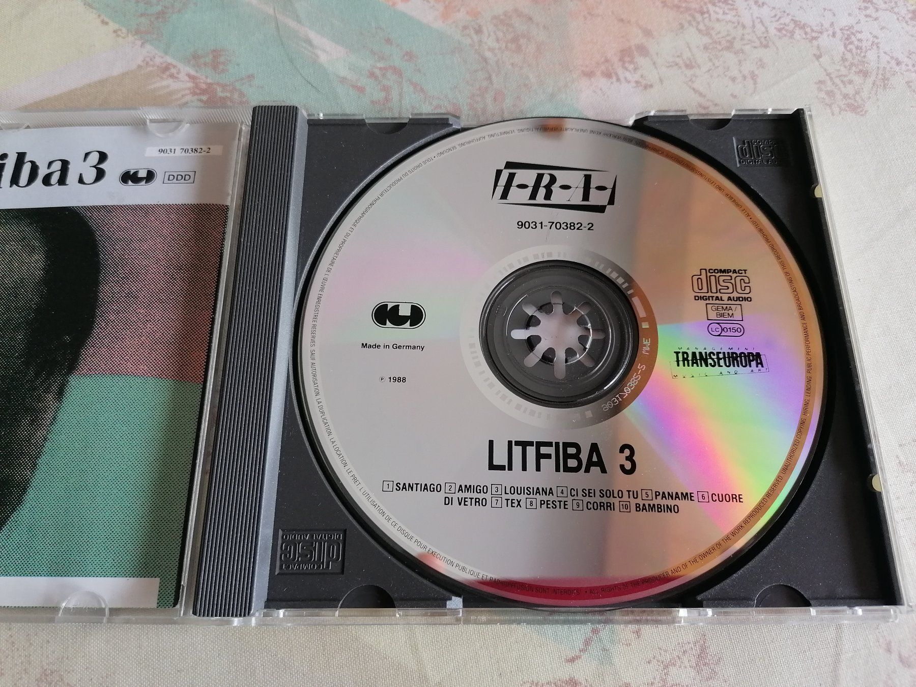 CD: LITFIBA - LITFIBA 3 1988 – Nuovo (secondo la descrizione) da Ermenswil venduto da easyric 1