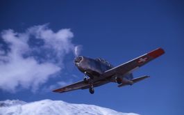 Dia Flugzeug Schweizer Luftwaffe Pilatus P-3 A-841 -1965-