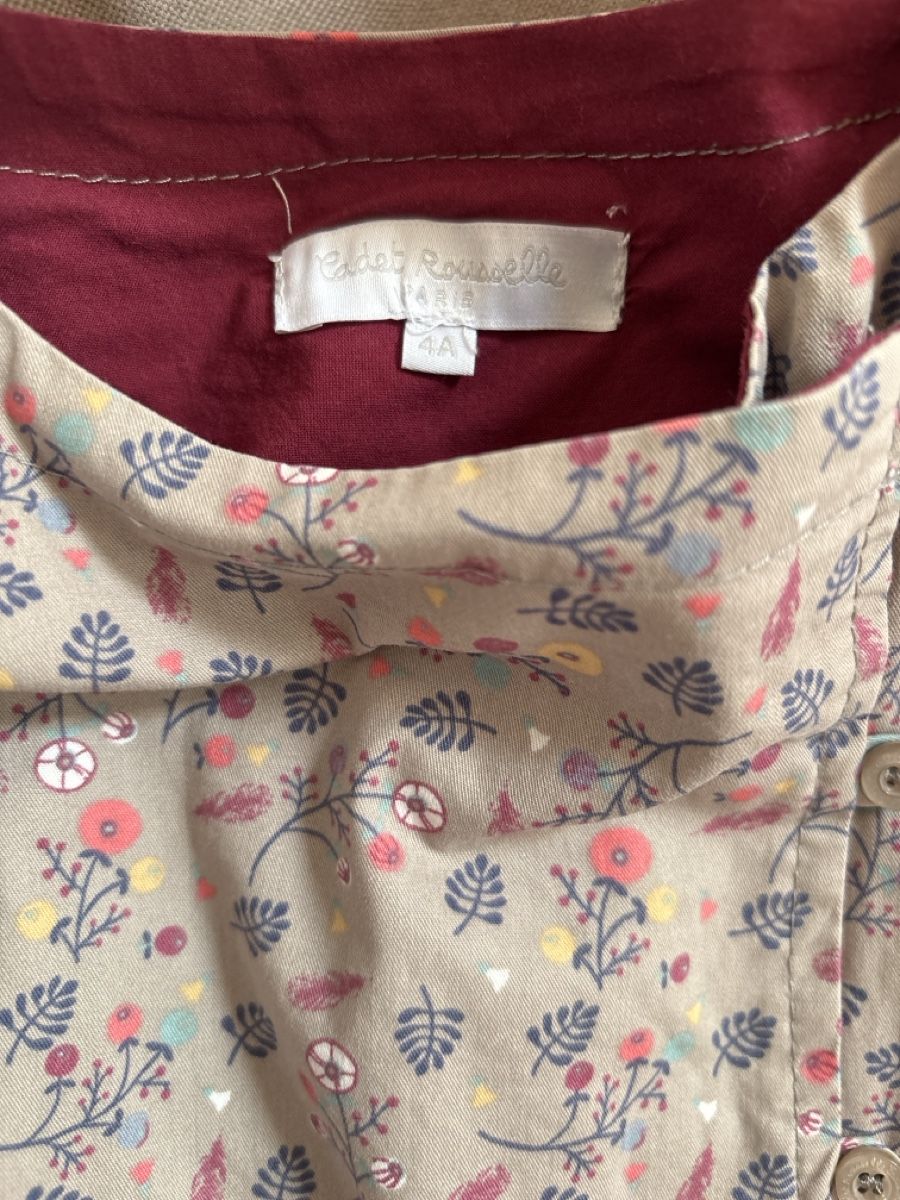 Robes et jupes: Robe à fleurs Cadet Rousseille 4 ans – Neuf (Voir description) à Lonay par hau_2pyt 2