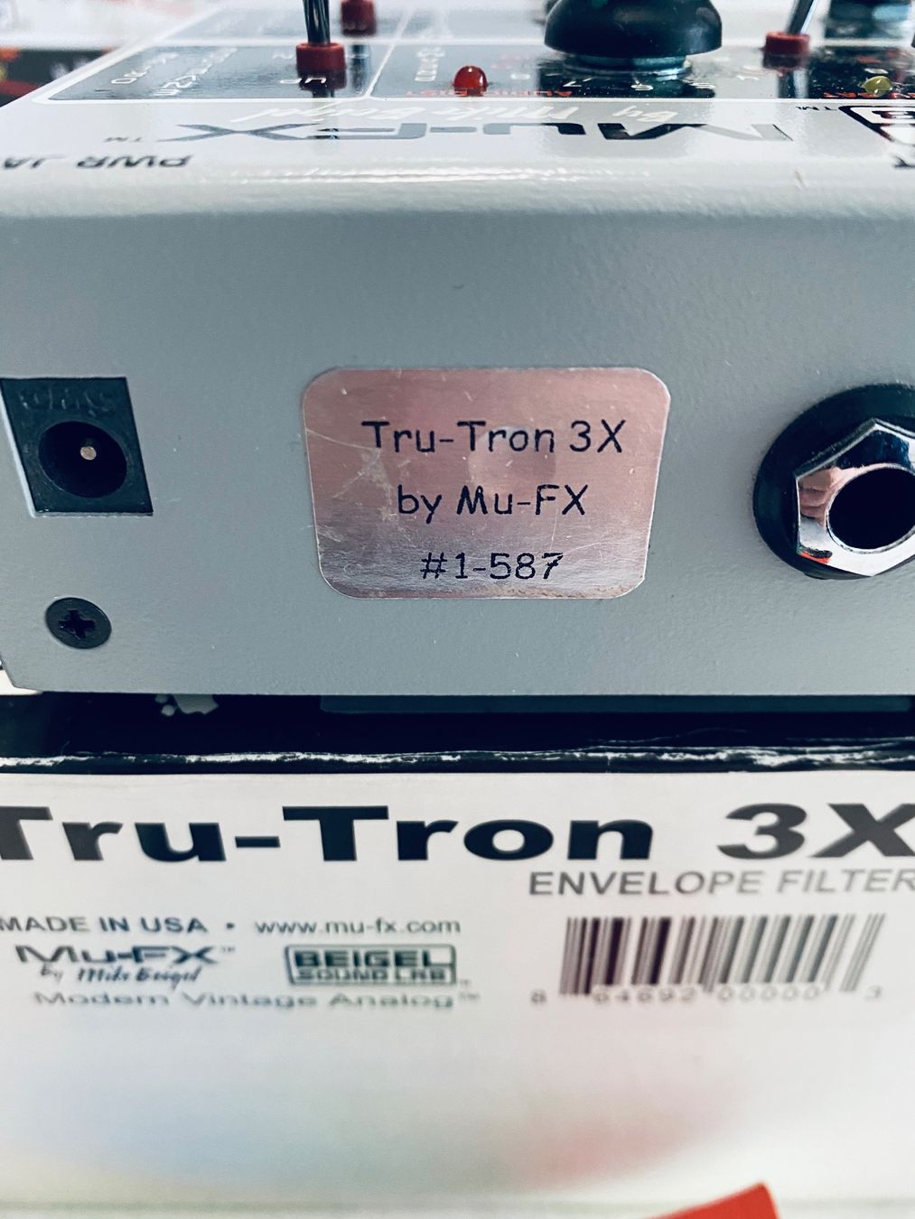 Strumenti musicali: Mu-Fx Tru-Tron 3X Envelope Filter – Usato da La Neuveville venduto da Mili. 2