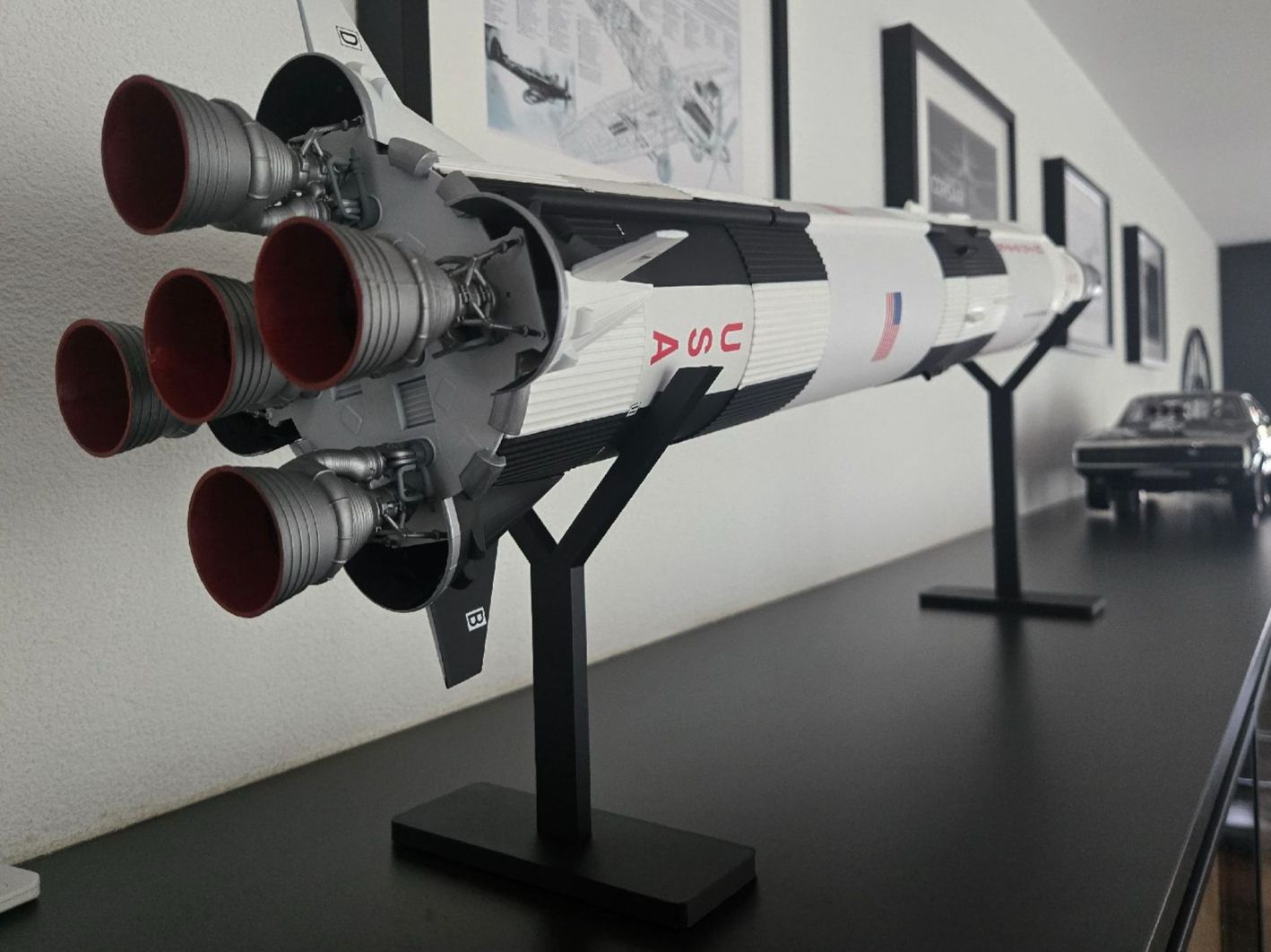 Kit di modellismo & Modellini statici: 1/96 Saturn V rocket, Apollo 11 – Nuovo (secondo la descrizione) da Lyss venduto da nesholo1986 4