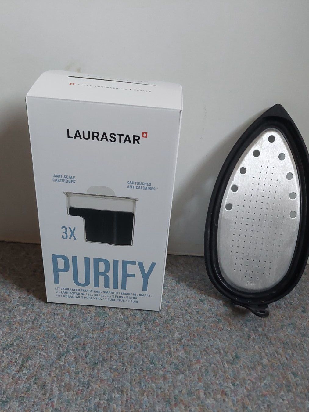Laurastar Ferri da stiro: Système de repassage Laurastar Smart blanc complet – Usato da Reconvilier venduto da Steph63 4