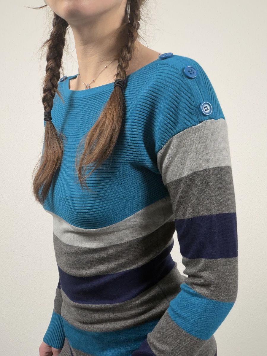 Maglioni & Felpe: Striped y2k Jumper – Usato da Knonau venduto da Grapesvintage 3