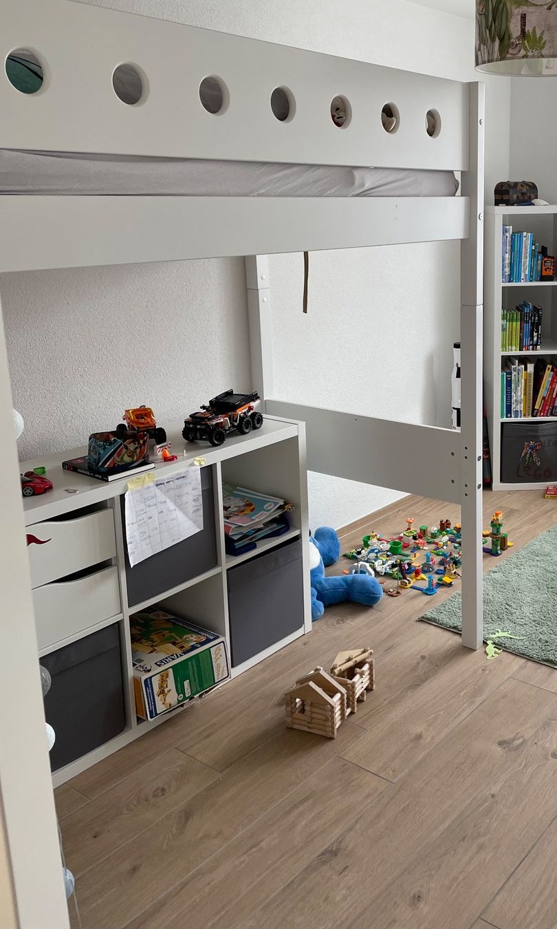 Flexa Leitern: Flexa Hochbetterhöhung mit Rausfallschutz – Gebraucht aus Liestal von sar_phr9