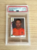 Memphis Depay Panini World Cup 2014 Sticker PSA 10