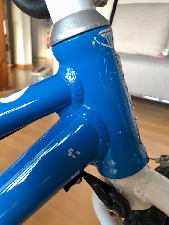 Woom 3 sky-blue Kindervelo 8