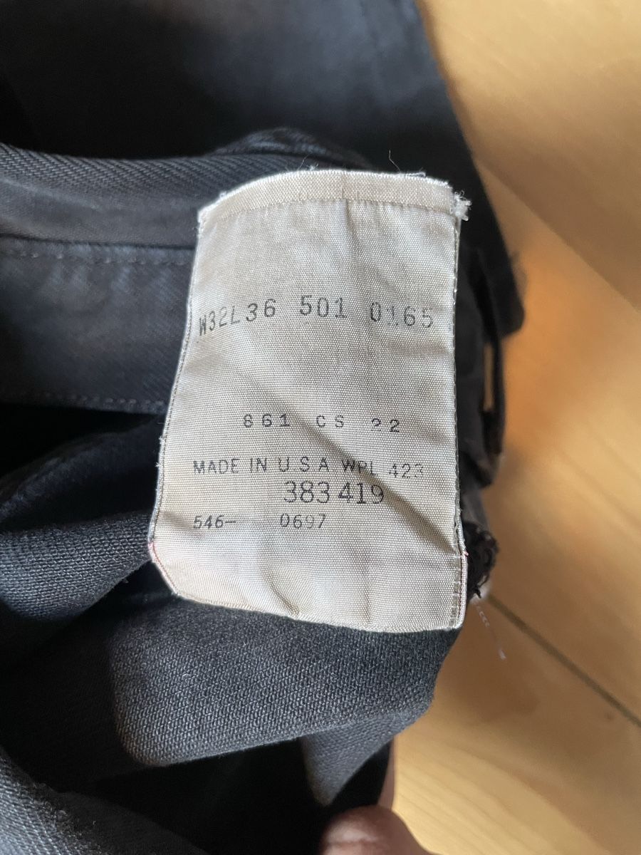Levi's Jeans: Vintage Levis Jeans Black – Usato da Zürich venduto da Rollladen 8