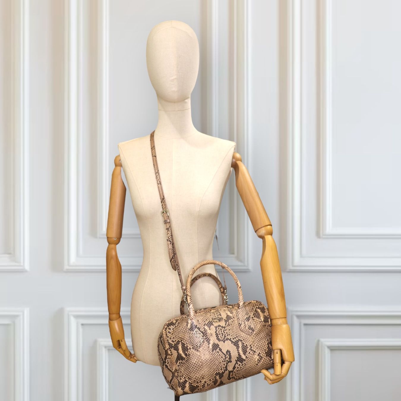 Prada Borse da donna: Prada Two-way Python – Usato da Binningen venduto da Designerlabels 1