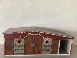 Riesiger "BAUERN-STALL“ aus Holz mit 75cm Länge