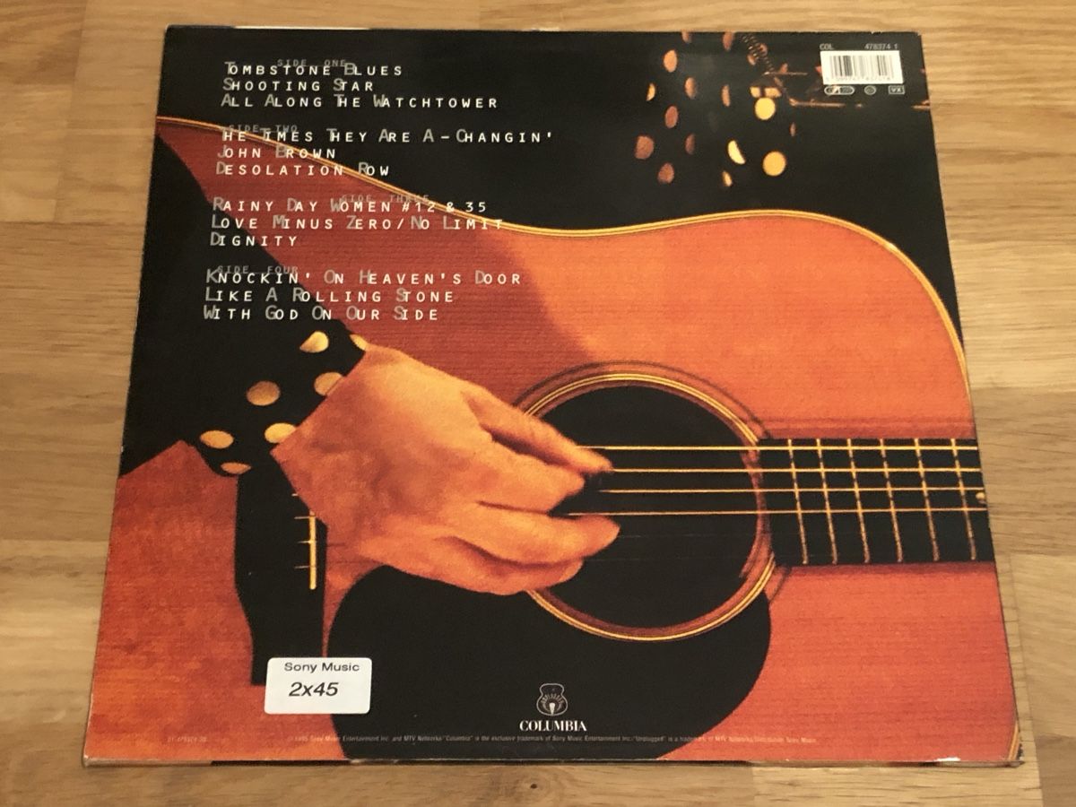 Dischi in vinile: Bob Dylan. 1995 Doppelalbum. UNPLUGGED – Usato da Faulensee venduto da Mizuno06 1