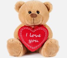 Teddybär mit Herz Teddy Bär 25cm Liebe Partner Geschenk