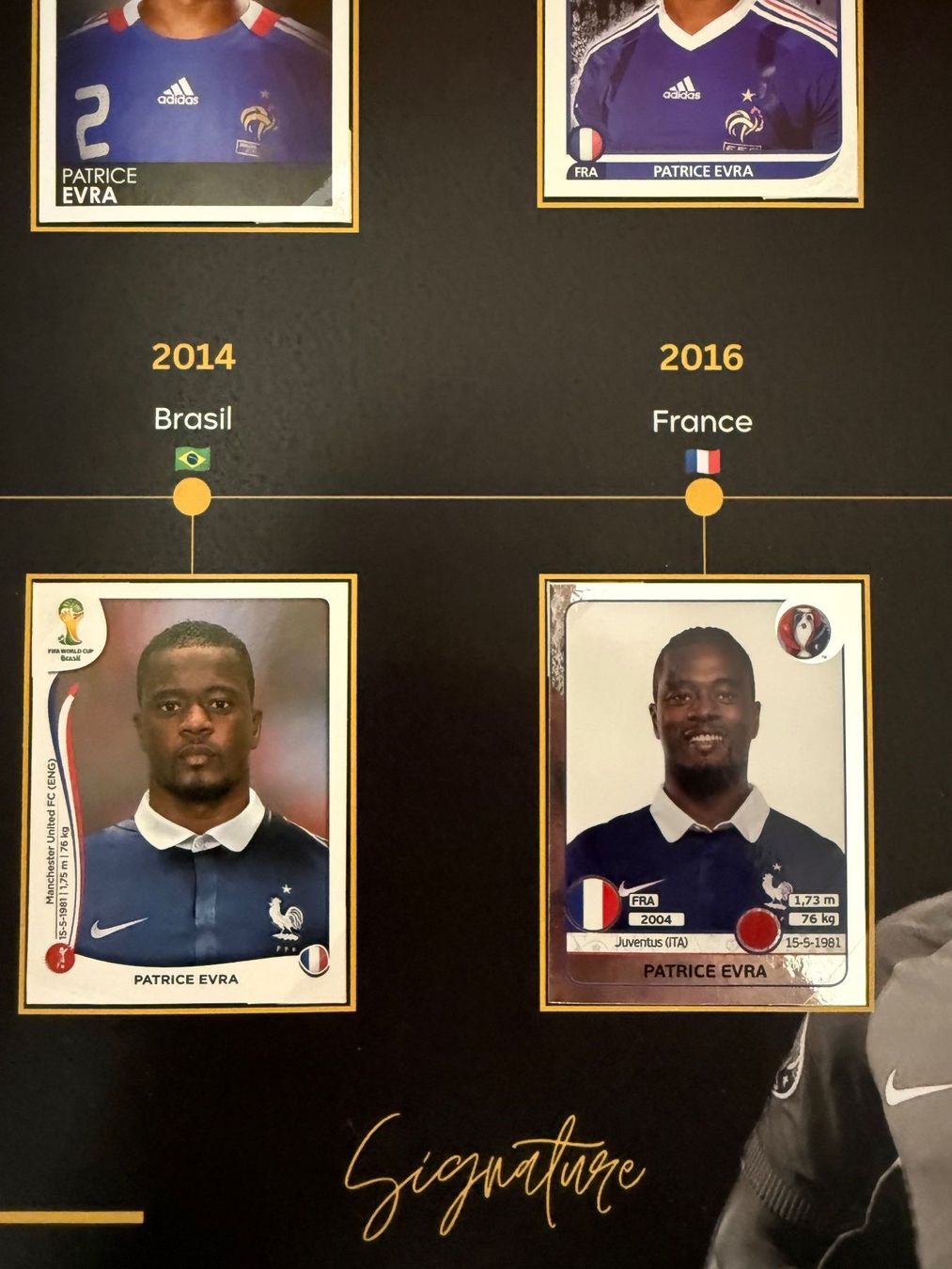 Panini Sammelbilder & Trading cards: Panini-Plakat Patrice Evra – Neu (gemäss Beschreibung) aus Stettlen von DieTaube2.0 3