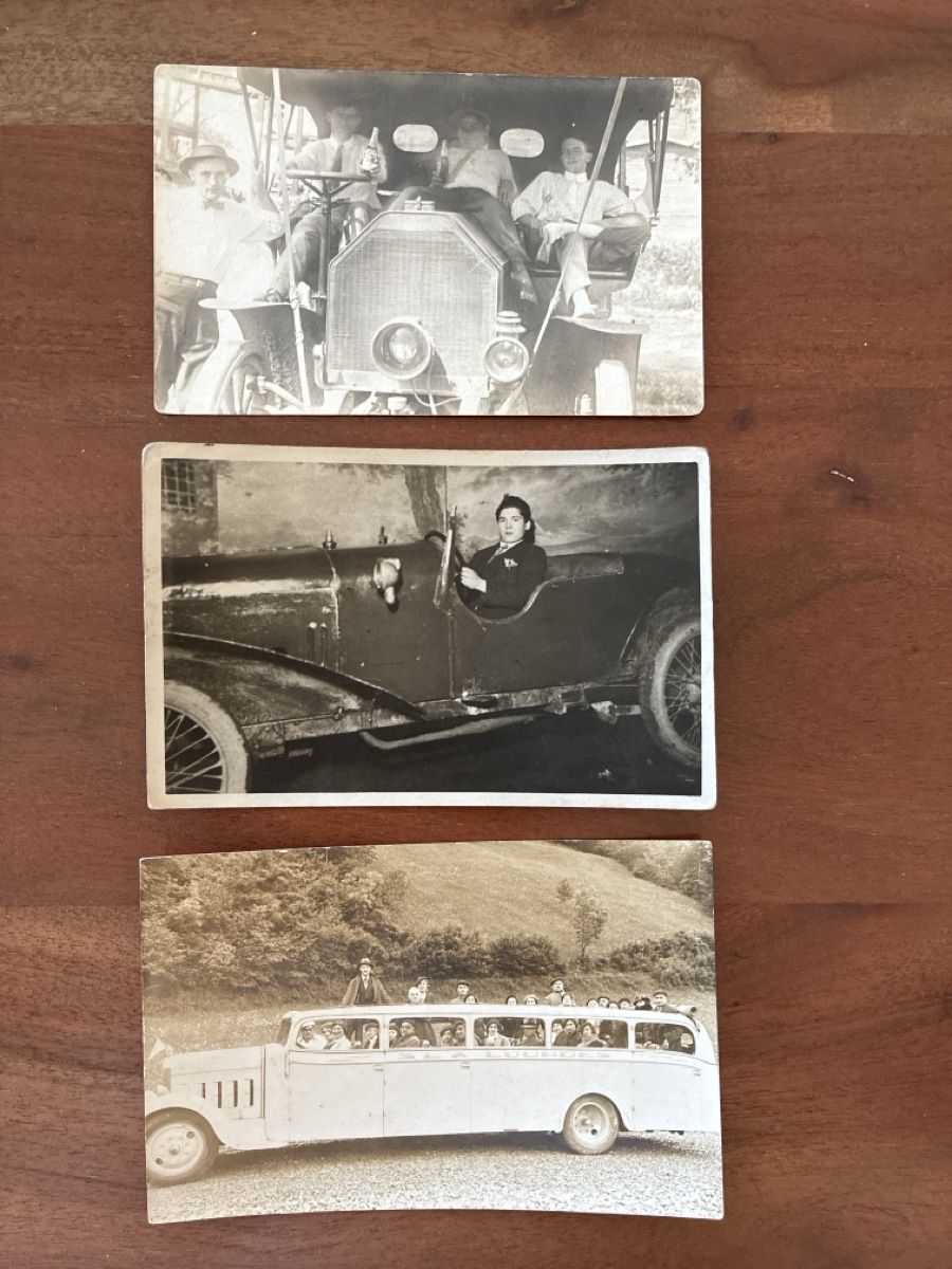 Ansichtskarten: 9 Ansichtskarten von diversen Automobilen  – Gebraucht aus Oftringen von Cla.vD.74
