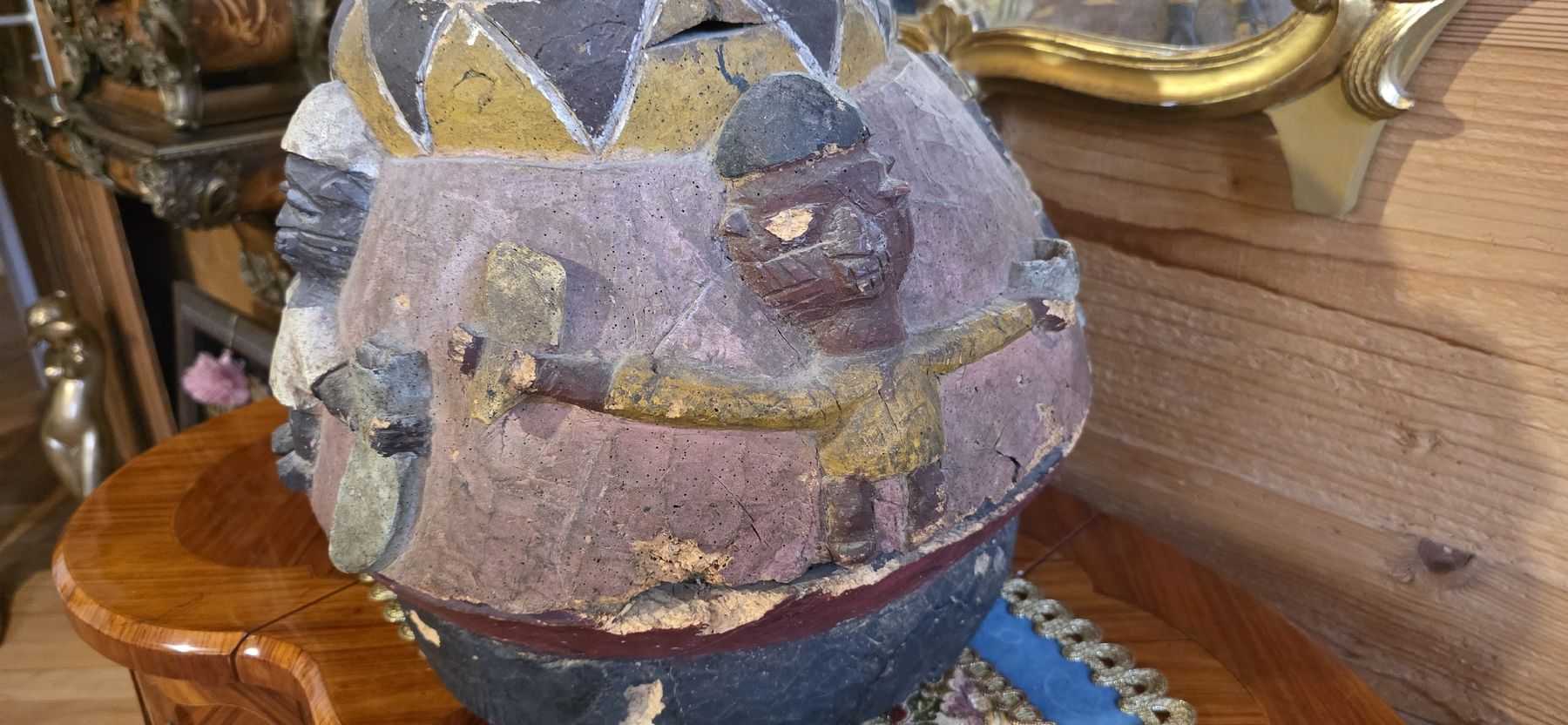 Figuren: Sehr grosse Antike Yoruba Ritual Schale mit Figuren – Gebraucht aus Wolfhalden von Nati-Nati 3